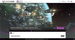 Desktop Screenshot of gamesload.com